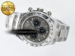 Rolex Daytona 126509 QF 1:1 Best Edition Gray/Black Dial on SS Braclet SH4131 V5 - Görsel 9