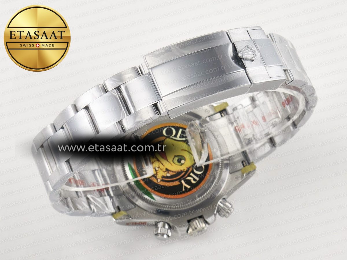 Rolex Daytona 126509 QF 1:1 Best Edition Gray Dia Crystal Marker on SS Bracelet SH4131 V6 (Gain Weight) - Görsel 17