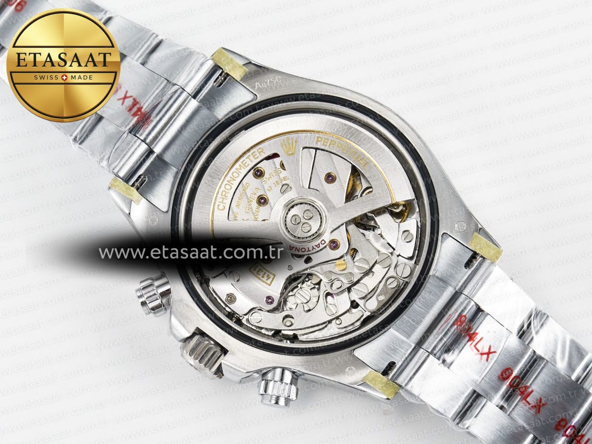 Rolex Daytona 126509 QF 1:1 Best Edition Gray Dia Crystal Marker on SS Bracelet SH4131 V6 (Gain Weight) - Görsel 20