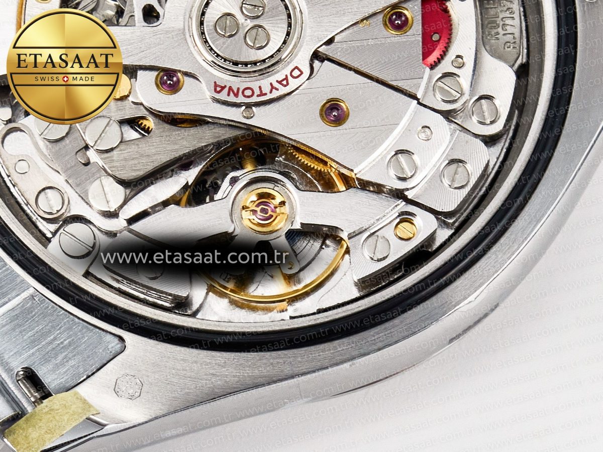 Rolex Daytona 126509 QF 1:1 Best Edition Gray Dia Crystal Marker on SS Bracelet SH4131 V6 (Gain Weight) - Görsel 24