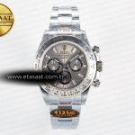 Rolex Daytona 126509 QF Gri Pırlantalı Kristal Ağır Kasa Eta Saat - Görsel 3 - 1:1 Süper Klon Saat