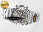 Rolex Daytona 126509 QF 1:1 Best Edition Gray Dia Crystal Marker on SS Bracelet SH4131 V6 (Gain Weight) - Görsel 9
