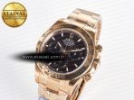 Rolex Daytona 126509 RG APSF 1:1 Best Edition Brown Dial Stick Markers on 904L RG Bracelet SH4131 - Görsel 2