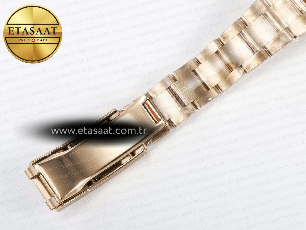 Rolex Daytona 126509 RG APSF 1:1 Best Edition Brown Dial Stick Markers on 904L RG Bracelet SH4131 - Görsel 28