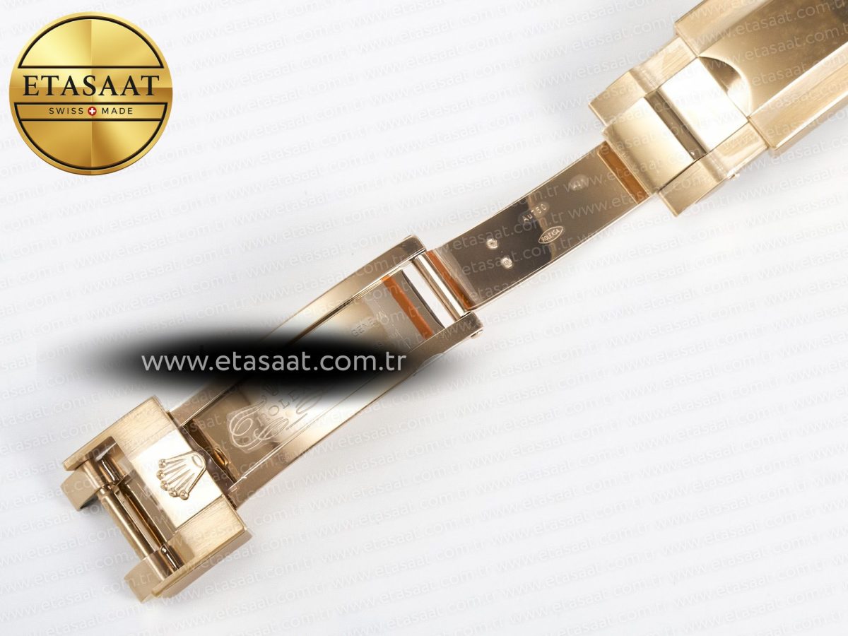 Rolex Daytona 126509 RG APSF 1:1 Best Edition Brown Dial Stick Markers on 904L RG Bracelet SH4131 - Görsel 30