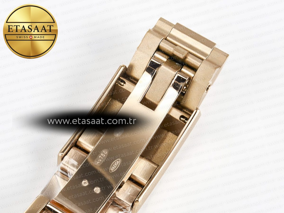 Rolex Daytona 126509 RG APSF 1:1 Best Edition Brown Dial Stick Markers on 904L RG Bracelet SH4131 - Görsel 31