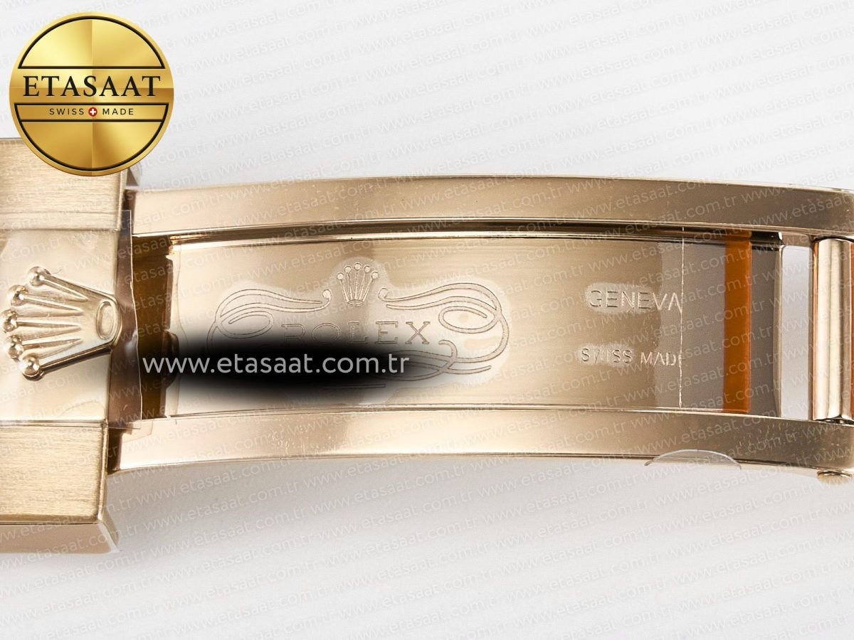 Rolex Daytona 126509 RG APSF 1:1 Best Edition Brown Dial Stick Markers on 904L RG Bracelet SH4131 - Görsel 32