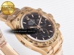 Rolex Daytona 126509 RG APSF 1:1 Best Edition Brown Dial Stick Markers on 904L RG Bracelet SH4131 - Görsel 7