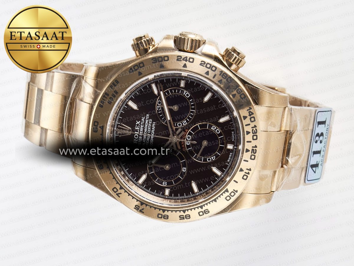 Rolex Daytona 126509 RG APSF 1:1 Best Edition Brown Dial Stick Markers on 904L RG Bracelet SH4131 - Görsel 9