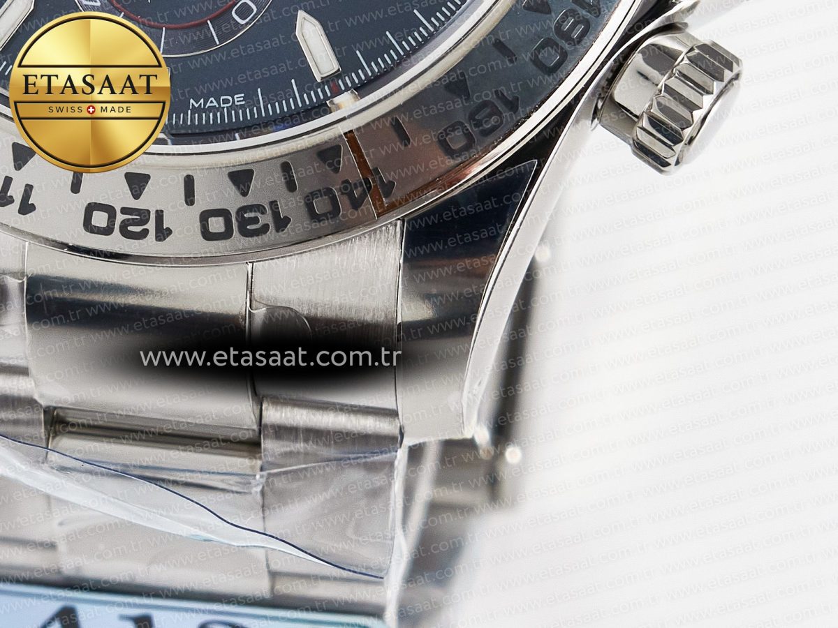 Rolex Daytona 126509 SS APSF 1:1 Best Edition Blue Dial Stick Markers on 904L SS Bracelet SH4131 - Görsel 14