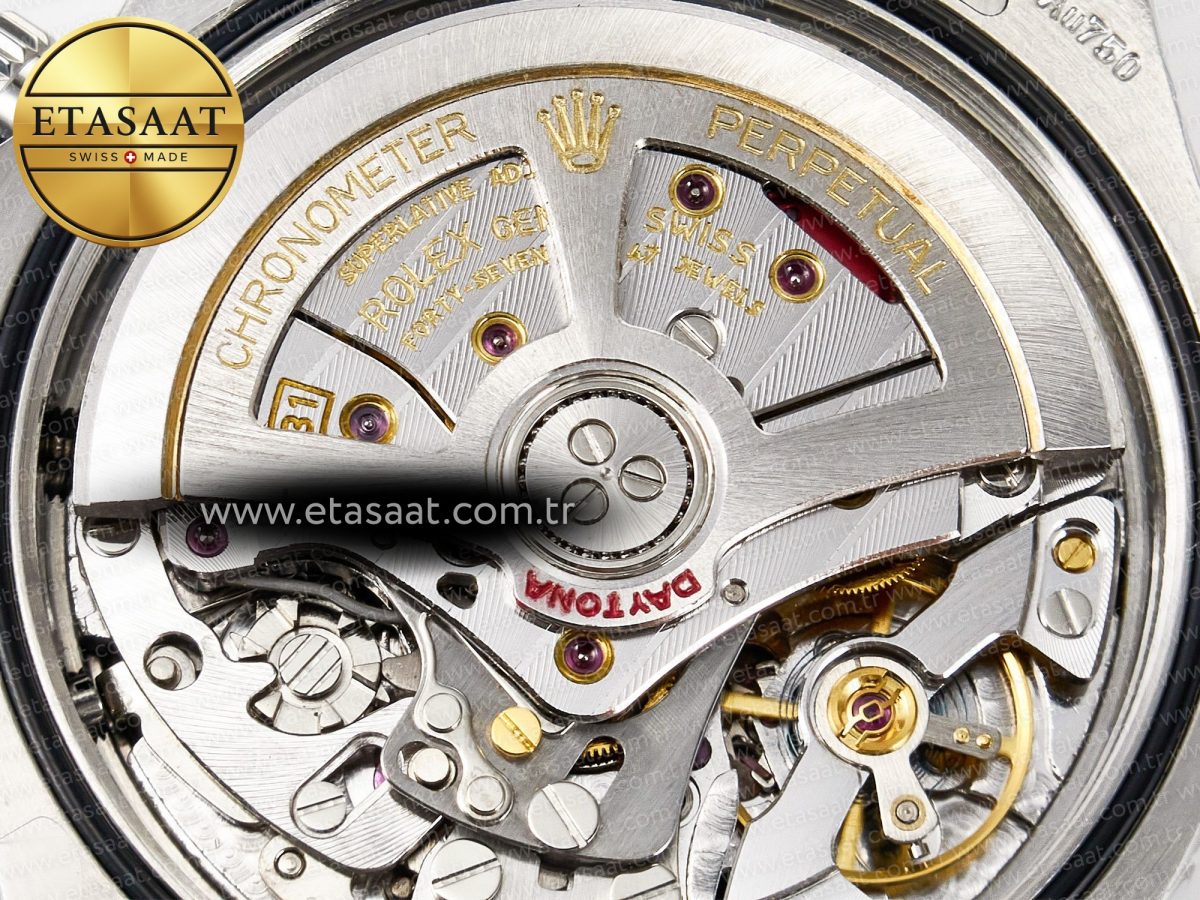 Rolex Daytona 126509 SS APSF 1:1 Best Edition Blue Dial Stick Markers on 904L SS Bracelet SH4131 - Görsel 22