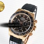 Rolex Daytona 126515 Gain Weight APSF 1:1 Best Edition Brown Dial Stick Markers on Oysterflex Strap SH4131