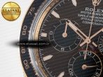 Rolex Daytona 126515 Gain Weight APSF 1:1 Best Edition Brown Dial Stick Markers on Oysterflex Strap SH4131 - Görsel 12