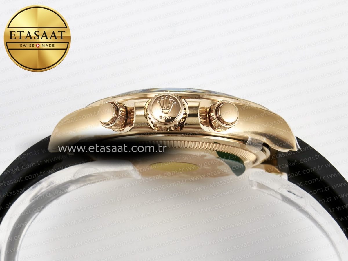 Rolex Daytona 126515 Gain Weight APSF 1:1 Best Edition Brown Dial Stick Markers on Oysterflex Strap SH4131 - Görsel 16