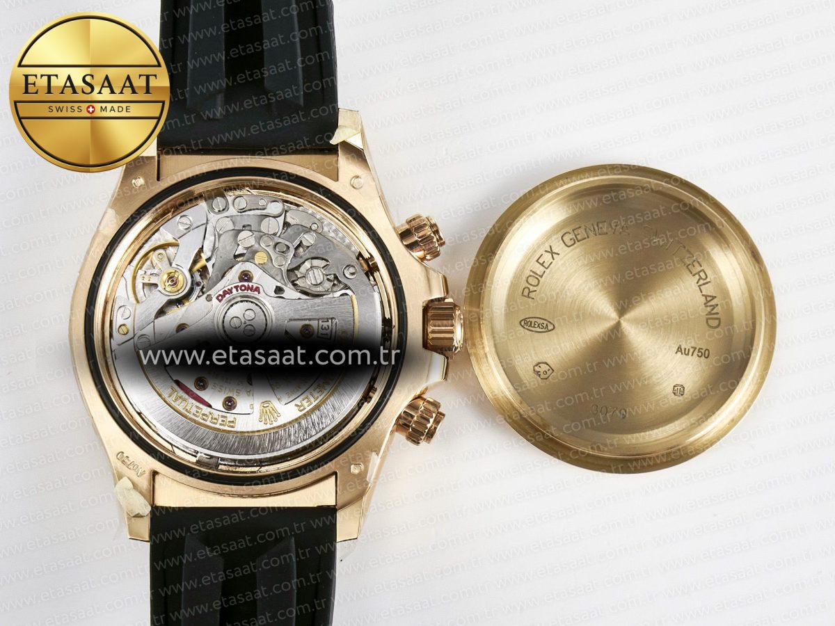 Rolex Daytona 126515 Gain Weight APSF 1:1 Best Edition Brown Dial Stick Markers on Oysterflex Strap SH4131 - Görsel 19