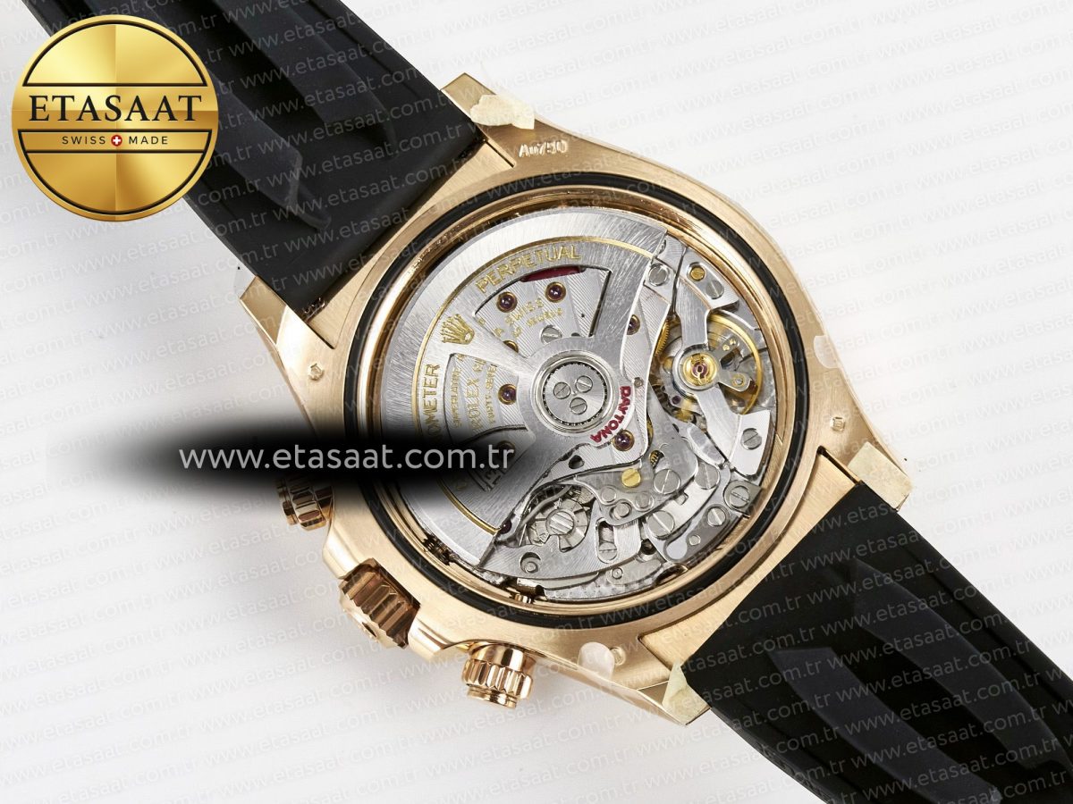 Rolex Daytona 126515 Gain Weight APSF 1:1 Best Edition Brown Dial Stick Markers on Oysterflex Strap SH4131 - Görsel 20