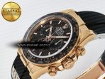 Rolex Daytona 126515 Gain Weight APSF 1:1 Best Edition Brown Dial Stick Markers on Oysterflex Strap SH4131 - Görsel 6