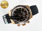 Rolex Daytona 126515 Gain Weight APSF 1:1 Best Edition Brown Dial Stick Markers on Oysterflex Strap SH4131 - Görsel 8
