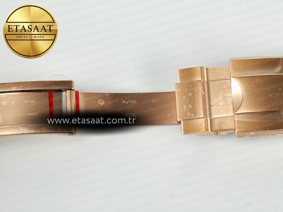 Rolex Daytona 126515 QF 1:1 Best Edition Brown/Black Dial Stick Markers On Oyster Bracelet SH4131 V10(Gain Weight) - Görsel 33