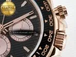Rolex Daytona 126515 QF 1:1 Best Edition RG/Black Dial on Oysterflex Strap QF4131 V10 (48 Hours Power Reserve) - Görsel 11