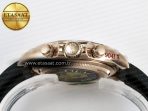 Rolex Daytona 126515 QF 1:1 Best Edition RG/Black Dial on Oysterflex Strap QF4131 V10 (48 Hours Power Reserve) - Görsel 16