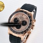 Rolex Daytona 126515 QF 1:1 Best Edition RG/Black Dial on Oysterflex Strap SH4131 V5