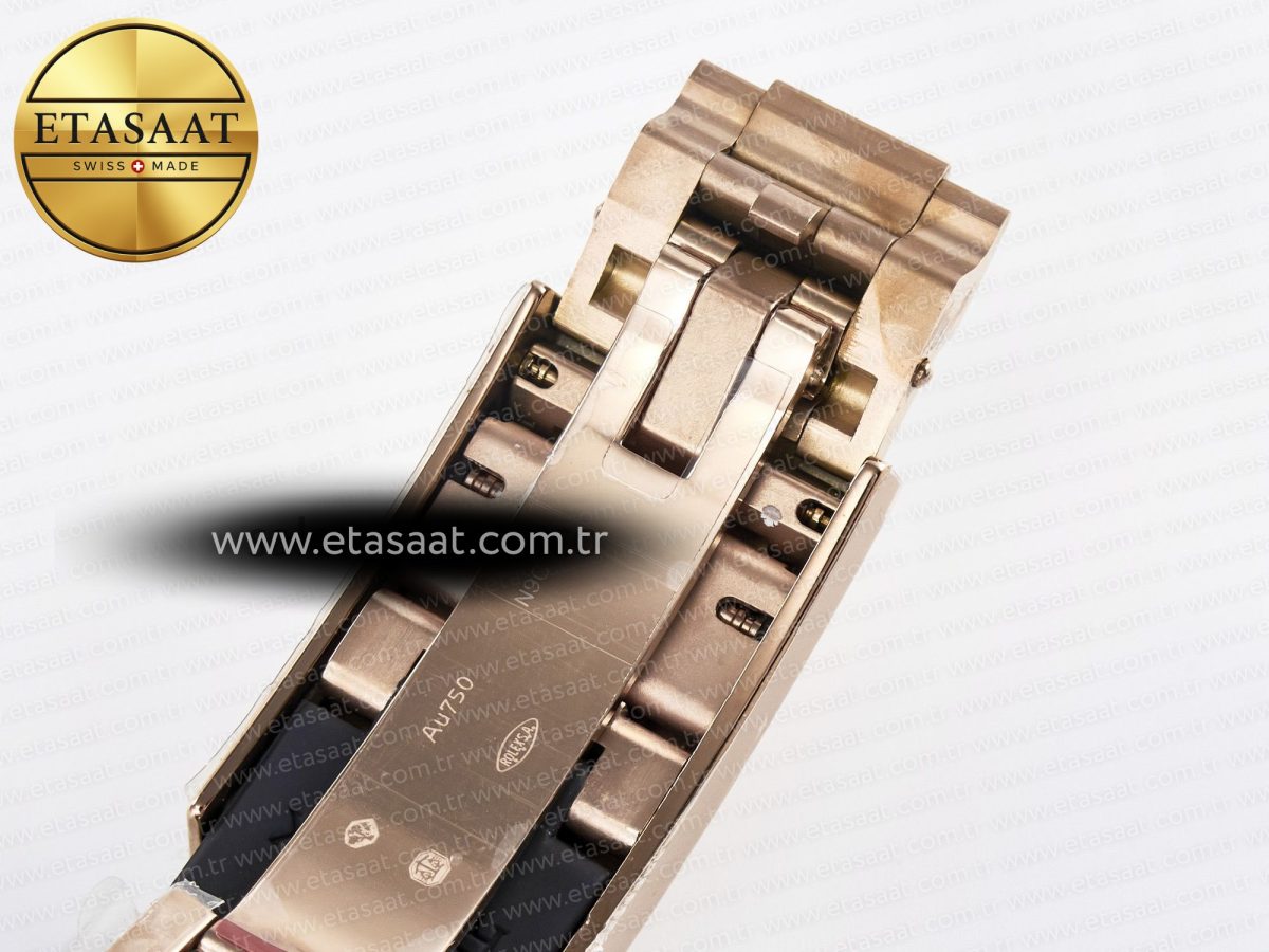 Rolex Daytona 126515 QF 1:1 Best Edition RG/Black Dial on Oysterflex Strap SH4131 V6（Gain Weight） - Görsel 30