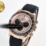 Rolex Daytona 126515 QF 1:1 Best Edition RG Dial on Oysterflex Strap QF4131 V10 (48 Hours Power Reserve)