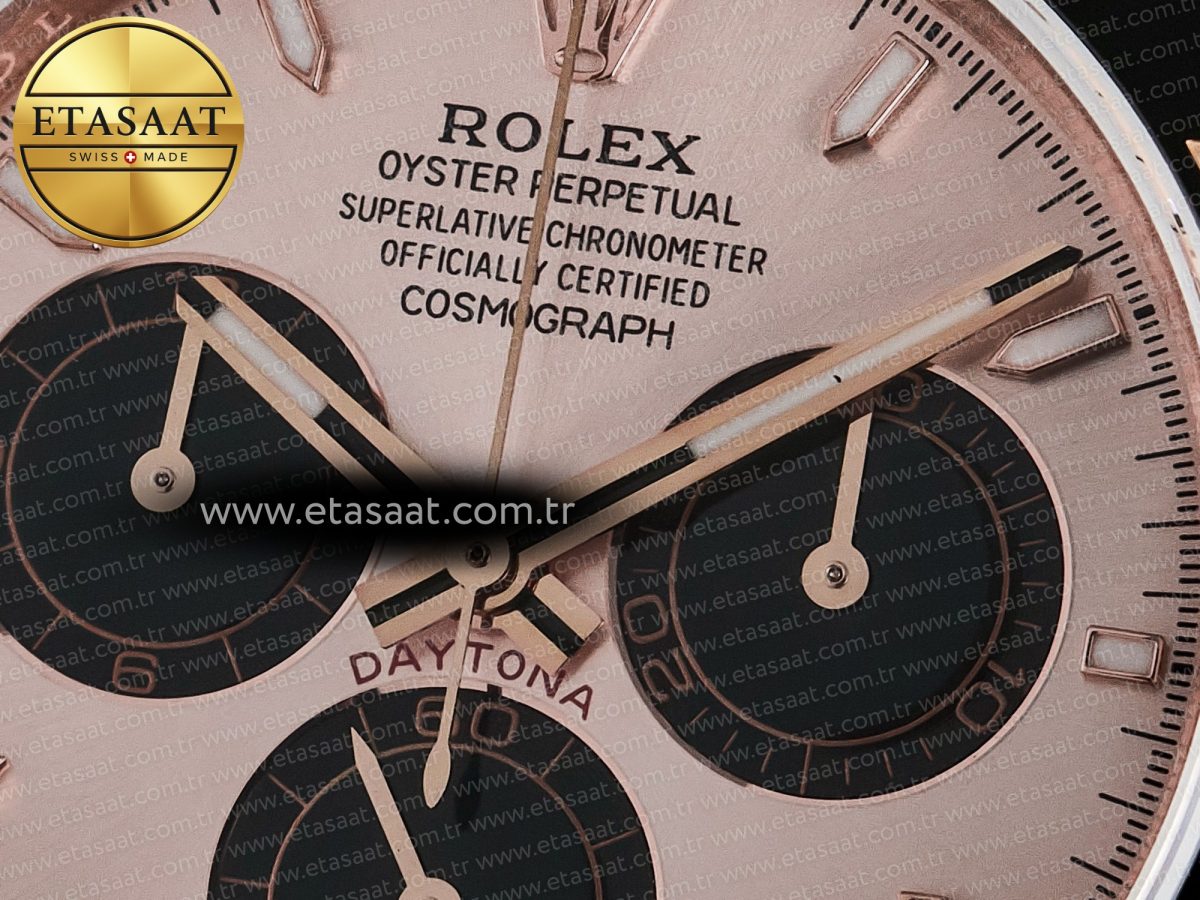 Rolex Daytona 126515 QF 1:1 Best Edition RG Dial on Oysterflex Strap QF4131 V10 (48 Hours Power Reserve) - Görsel 10
