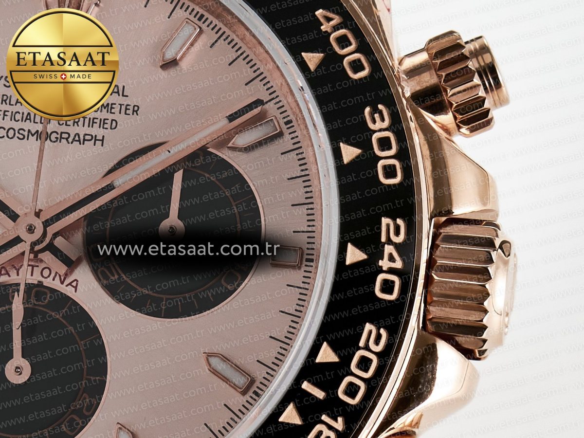 Rolex Daytona 126515 QF 1:1 Best Edition RG Dial on Oysterflex Strap QF4131 V10 (48 Hours Power Reserve) - Görsel 11