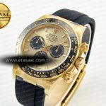 Rolex Daytona 126518 Clean YG 1:1 Best Edition YG Dial on Oysterflex Rubber Strap SH4131