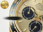 Rolex Daytona 126518 Clean YG 1:1 Best Edition YG Dial on Oysterflex Rubber Strap SH4131 - Görsel 10