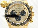 Rolex Daytona 126518 Clean YG 1:1 Best Edition YG Dial on Oysterflex Rubber Strap SH4131 - Görsel 4