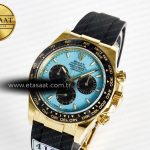 Rolex Daytona 126518 Gain Weight APSF 1:1 Best Edition Tiffany Turquoise Blue Dial Sticks Markers on Oysterflex Strap SH4131