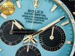 Rolex Daytona 126518 Gain Weight APSF 1:1 Best Edition Tiffany Turquoise Blue Dial Sticks Markers on Oysterflex Strap SH4131 - Görsel 10