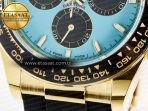 Rolex Daytona 126518 Gain Weight APSF 1:1 Best Edition Tiffany Turquoise Blue Dial Sticks Markers on Oysterflex Strap SH4131 - Görsel 11