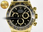 Rolex Daytona 126518 QF 1:1 Best Edition Black Dial on Oysterflex Strap QF4131 V10 (48 Hours Power Reserve) - Görsel 4