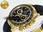 Rolex Daytona 126518 QF 1:1 Best Edition Black Dial on Oysterflex Strap QF4131 V10 (48 Hours Power Reserve) - Görsel 6