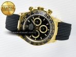 Rolex Daytona 126518 QF 1:1 Best Edition Black Dial on Oysterflex Strap QF4131 V10 (48 Hours Power Reserve) - Görsel 9