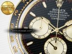 Rolex Daytona 126518 QF 1:1 Best Edition Black/YG Dial on Oysterflex Strap SH4131 V6(Gain Weight) - Görsel 10