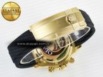 Rolex Daytona 126518 QF 1:1 Best Edition Black/YG Dial on Oysterflex Strap SH4131 V6(Gain Weight) - Görsel 17