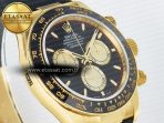 Rolex Daytona 126518 QF 1:1 Best Edition Black/YG Dial on Oysterflex Strap SH4131 V6(Gain Weight) - Görsel 5