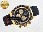 Rolex Daytona 126518 QF 1:1 Best Edition Black/YG Dial on Oysterflex Strap SH4131 V6(Gain Weight) - Görsel 8