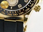 Rolex Daytona 126518 QF 1:1 Best Edition Black/YG Diamonds Dial on Oysterflex Strap QF4131 V10 (48 Hours Power Reserve) - Görsel 14