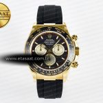 Rolex Daytona 126518 QF Siyah/YG/Kırmızı Kadran Reserve Eta Saat - Görsel 3 - 1:1 Süper Klon Saat