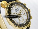 Rolex Daytona 126518 QF 1:1 Best Edition White Dial on Oysterflex Strap QF4131 V10 (48 Hours Power Reserve) - Görsel 5
