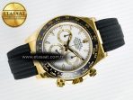 Rolex Daytona 126518 QF 1:1 Best Edition White Dial on Oysterflex Strap QF4131 V10 (48 Hours Power Reserve) - Görsel 8