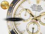 Rolex Daytona 126518 QF 1:1 Best Edition White Dial on Oysterflex Strap SH4131 V6(Gain Weight) - Görsel 10