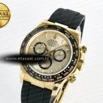 Rolex Daytona 126518 QF 1:1 Best Edition YG Dial on Oysterflex Strap QF4131 V10 (48 Hours Power Reserve)