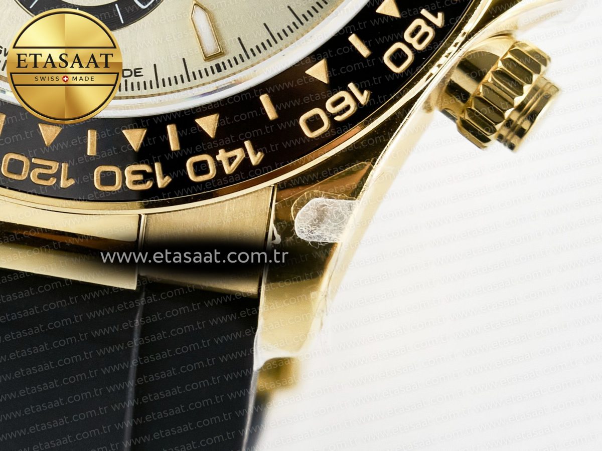 Rolex Daytona 126518 QF 1:1 Best Edition YG Dial on Oysterflex Strap QF4131 V10 (48 Hours Power Reserve) - Görsel 14